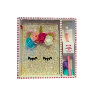 FF6038 KIT DIARIO UNICORNIO GLITER ROSA