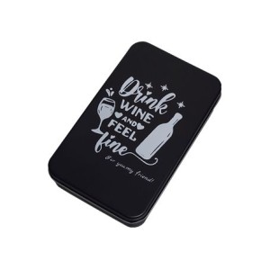 BR240102 KIT PARA VINHO LATA BEBA VINHO