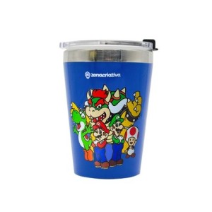 10026051 COPO VIAGEM SNAP 300ML SUPER MARIO AND FRIENDS