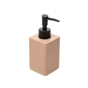 220909 CONJ 3 PECAS PARA BANHEIRO GRANILITE QUADRATTO NUDE CERAMICA