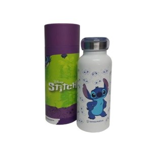 10073205 GARRAFA BUBBLE 500ML STITCH HOLOGRAFICO