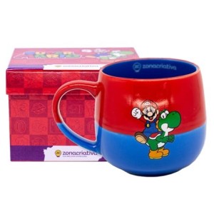 10025918 CANECA MAGGIE 400ML SUPER MARIO