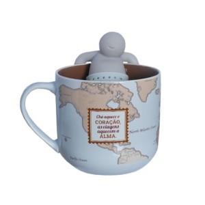 10025882 CANECA 350ML C/INFUSOR PARA CHA VIAGEM