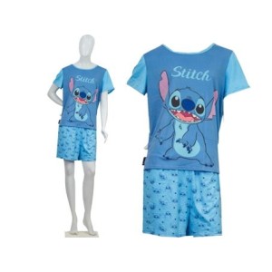 10073356 PIJAMA VERAO ADULTO STITCH P/M/G/GG
