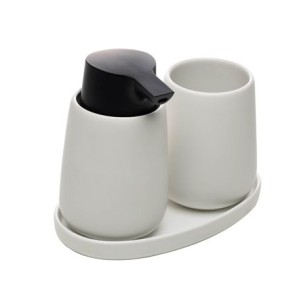 61789 CONJ 3 PCS PARA BANHEIRO OCA BRANCO