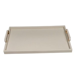 19642-G BANDEJA EM MDF COM REVESTIMENTO EM PU