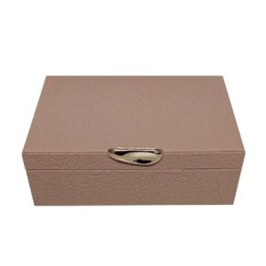 19648-G CAIXA EM MDF COM REVESTIMENTO EM SINTETICO