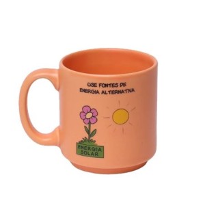 10026086 CANECA MINI TINA 100ML GARFIELD ENERGIA DO CAFE