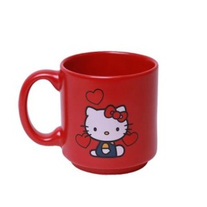 10026098 CANECA MINI TINA 100ML HELLO KITTY VERMELHA