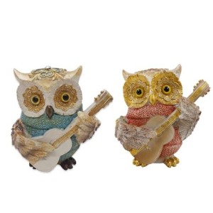 MCJA-20 CORUJA COM VIOLAO DECORATIVA