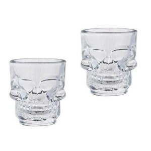 28565 JOGO DE 6 COPOS PARA SHOT SKULL MUG 50ML