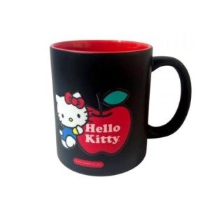10026509 CANECA MAGIC 300ML HELLO KITTY PRETA