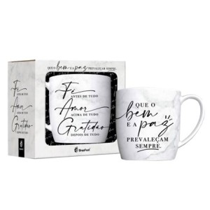 11594 CANECA 300ML FE1 - FE AMOR E GRATIDAO