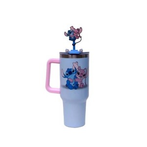 10026399 CANECAO TUMBLER C/PINGENTE 1,15LT STITCH ANGEL