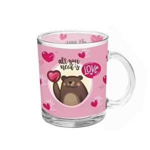 88391 CANECA LUX ALL YOU NEED 330ML