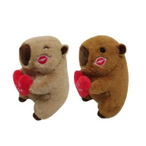 FE2885 CAPIVARA 23CM AMOR/BEIJO