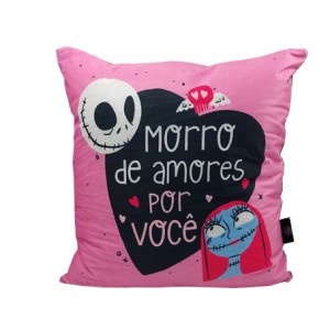 10065377 ALMOFADA FIBRA VELUDO 40X40CM JACK AND SALLY