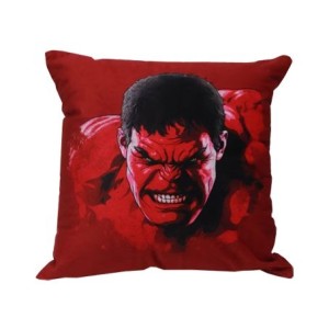 10065447 ALMOFADA FIBRA VELUDO 40X40CM RED HULK