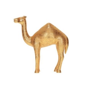 20348 ESCULTURA DROMEDARIO EM POLIRESINA