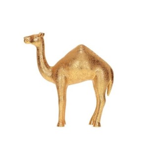 20349 ESCULTURA DROMEDARIO EM POLIRESINA