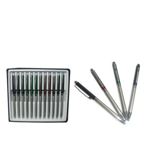 216B CANETA ESFEROGRAFICA METAL COLOR