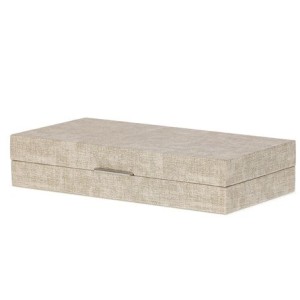 20365 CAIXA EM MDF COM REVESTIMENTO EM PU