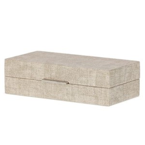 20364 CAIXA EM MDF COM REVESTIMENTO EM PU