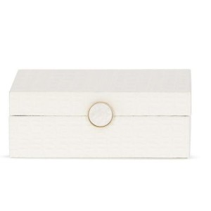 20357 CAIXA EM MDF COM REVESTIMENTO EM PU