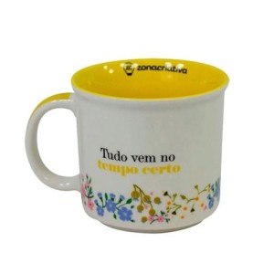 10025893 CANECA TOM 350ML MOTIVACIONAL FLORAL