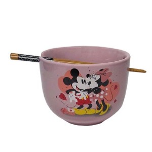 10026396 BOWL C/HASHI 500ML MICKEY E MINNIE NAMORADOS