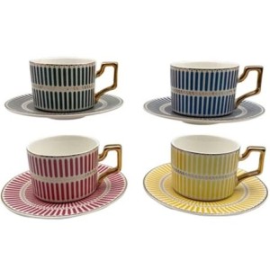 31167 JOGO 8 PCAS PARA CAFE OLIMPO NEW BONE CHINA 110ML