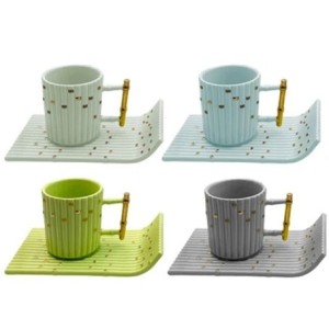 31168 JOGO 8 PCAS PARA CAFE YUME NEW BONE CHINA 70ML