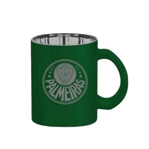 14442 CANECA DIAMOND METALIC 300ML LATA TIMES PALMEIRAS