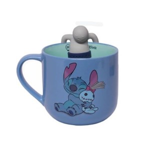 10026420 CANECA 350ML C/INFUSOR P/ CHA STITCH