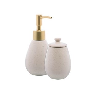 29564 CONJ 2 PECAS PARA BANHEIRO GRANILITE NUDE