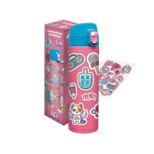 NB-184 GARRAFA C/ADESIVOS FOFA 420ML