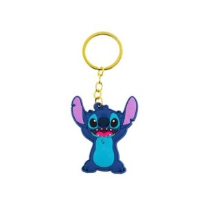 DYML031-ST2 CHAVEIRO STITCH SILICONE 6X5CM