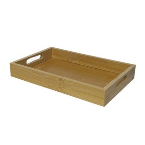 6279 BANDEJA DE MADEIRA E BAMBU 33X22X4,5CM
