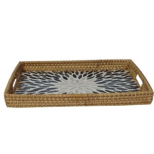 6216 BANDEJA RETANGULAR 32X21X3CM