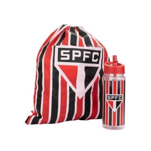 EAS026-2 GARRAFA SAO PAULO 450ML COM MOCHILA TIPO SACO