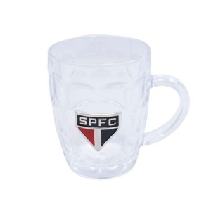 G003L-2 CANECA COM BRASAO METAL SAO PAULO 400ML