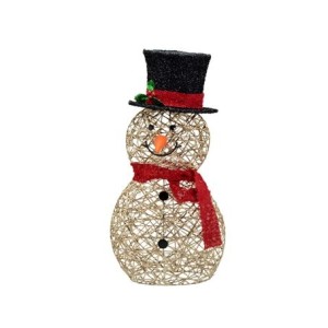 105-050 BONECO DE NEVE COM LUZ