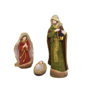 358-048 SAGRADA FAMILIA 3 PECAS 36CM