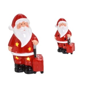 654-107 PAPAI NOEL DECORATIVO COM LUZ