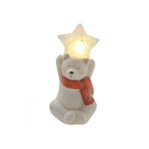 185-049 URSO NATALINO  COM LUZ