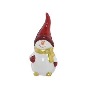 185-070 BONECO DE NEVE DECORATIVO