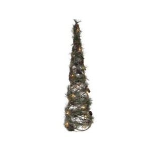 614-093 ARVORE GRANDE NATAL COM LUZ 100X26CM