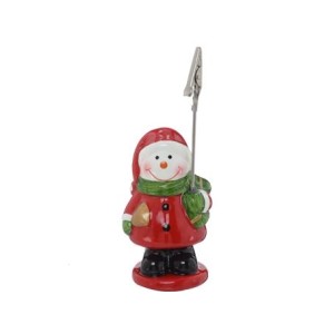 654-037 PORTA CARTAO BONECO DE NEVE