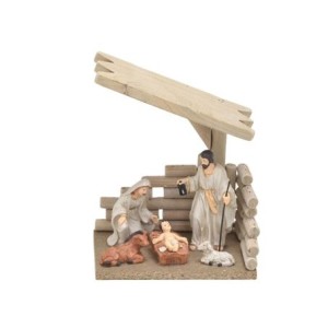 821-001 SAGRADA FAMILIA COM ESTABULO