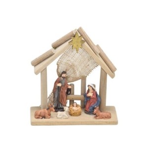 821-003 SAGRADA FAMILIA COM ESTABULO